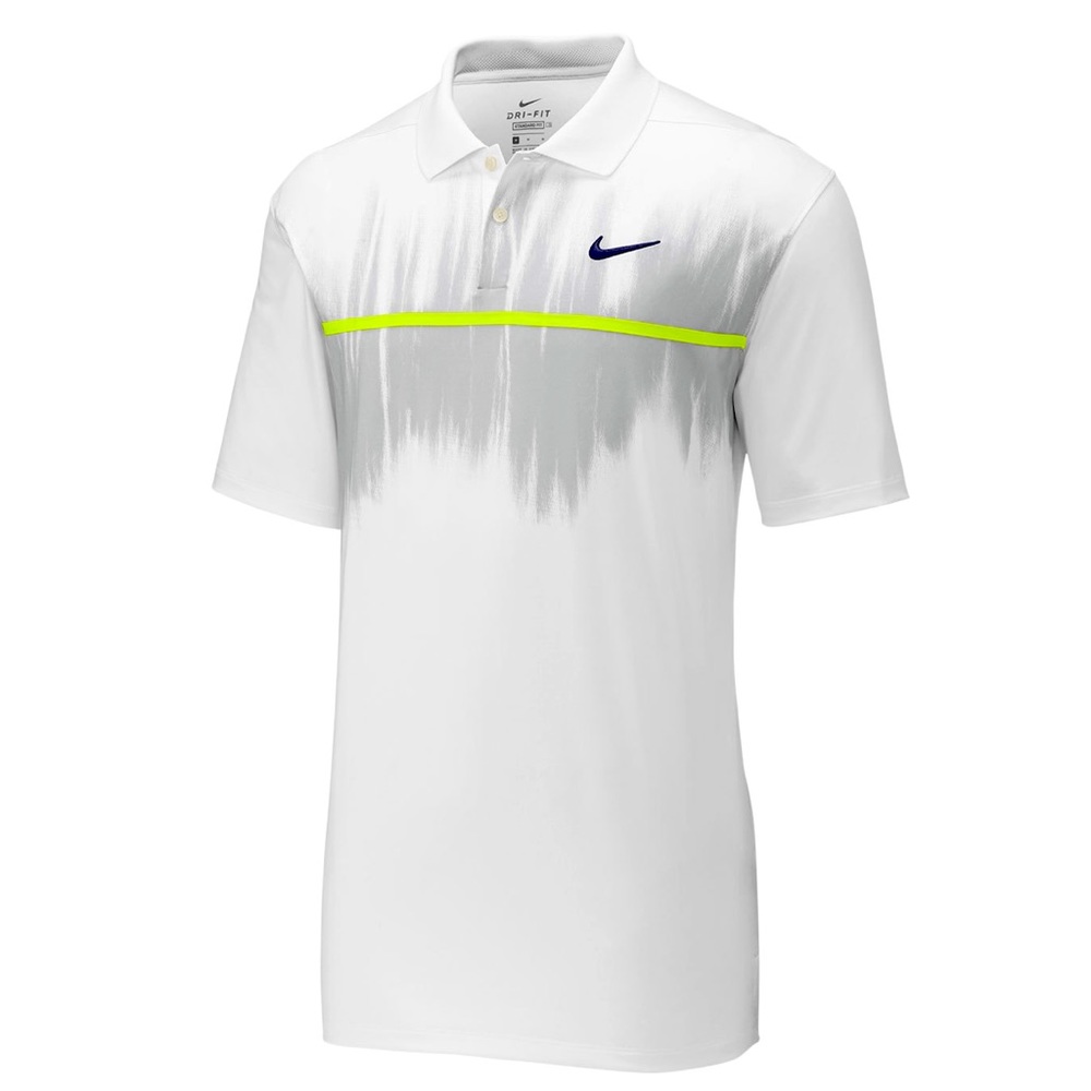 NIKE Dry Vapor Fog Print Polo -Perfect Golf Shirt!